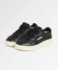 Autry Medalist Vintage Goatskin Sneakers Black