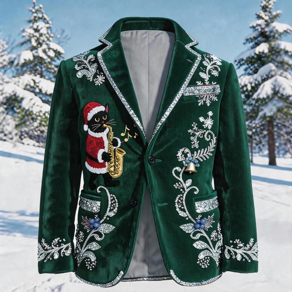 Men's Corduroy Jacket Casual Outerwear for Daily Wear