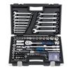 LICOTA 1/4" & 1/2" Ratchet Wrench Socket Set, USA Imported