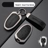 Compatible Key Case for Trumpchi GS4, GS3, GS5, GA6, GA3, GA4 - Metal Leather Car Accessories