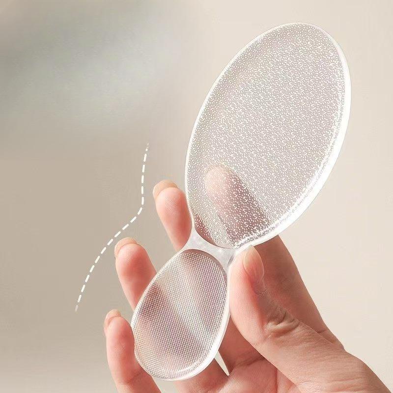 Transparent Foot File Pedicure Tool Nano Exfoliating Scraper For Dead Skin Removal Callus Remover Hard Corns And Cracked Heels