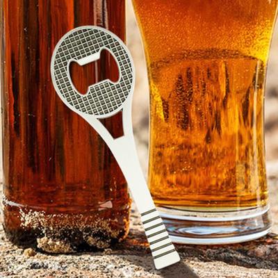 Bottle Opener Racket Shape Beer Novelty Can for Bar Hotel Home