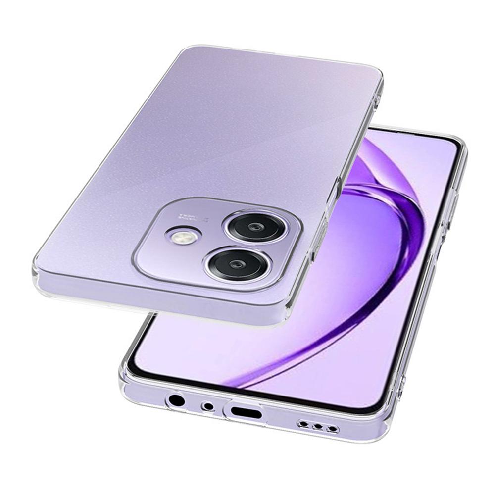 Für Oppo A60 5G Hülle Ultradünn Flexibel TPU Transparent Handyhülle