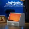 BT Speaker Sunrise Wake Up Light with Remote Control Dimmable  LED Clock White Noise Ambient Night Lights for Bedroom Kid Gifts