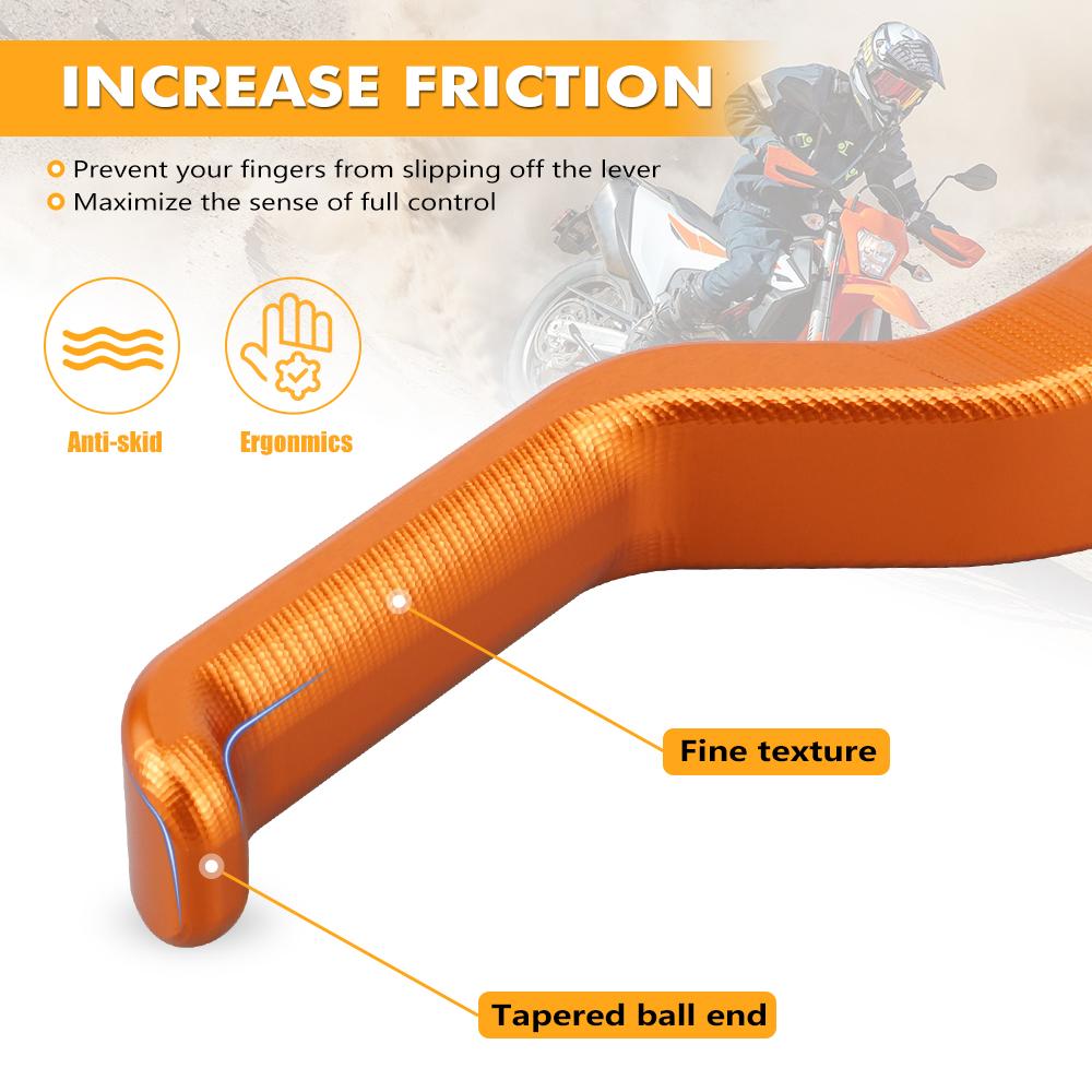 NICECNC For KTM EXC 300 EXC 250 EXCF 350 EXC 450 SX 125 SXF 250 SXF 450 XCW 300 XC XCF 2014-2024 Short Brake Lever Save Effort