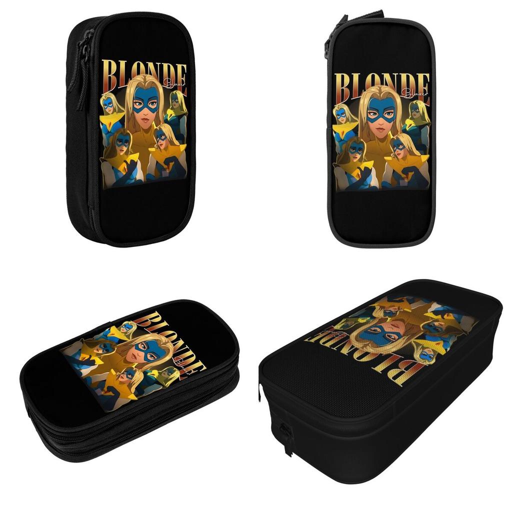 Blonde Blazer Dispatch Game Accessories Pencil Case Large-capacity Office Accessories Pencil Case Stationery Gift