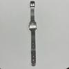 Used CITIZEN Elegance Ladies Watch New Battery Square Pink Dial Mesh Belt