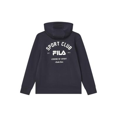 Fila Buchstaben- und Zahlendruck Lässiger Hoodie Herren Hoodies Legendary-Blue F11M419206F-NV