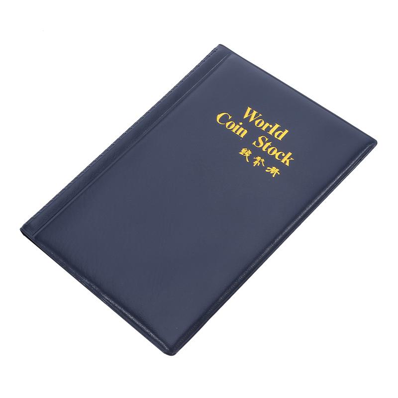 1 PC 120 Grid Coin Album Books  Mini Coin Holders  pages Coin Storage Collecting Album Book  Case Collection Pocket