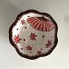 1pcs Japanese Style Four Seasons Flower Hand Painted Snack Plate Petal Plate Creative Pattern Sauce Plate