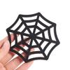 Hollow Out Spider Web Coasters Spooky Table Cup Mats Unique Halloween Place mats  Home Decoration