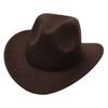 Simple Children'S Top Hat Bare Cowboy Hat Performance Jazz Hat Children'S Felt Hat Dance Troupe Wool Hat