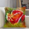 Bedroom Living Room Home Decor Cushion Cover Flower Pattern Pillowcase Square