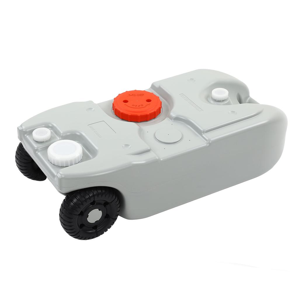 Water Tote Tank Wheeler Portable RV HDPE Water Tote Tank 40L Large Capacity Universal Fit for RV
