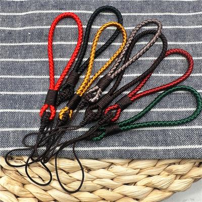 Handmade Tibetan Braid Phone Lanyard Simple Short Strap For Iphone Huawei Xiaomi Samsung Camera GoPro Lightweight String Holders