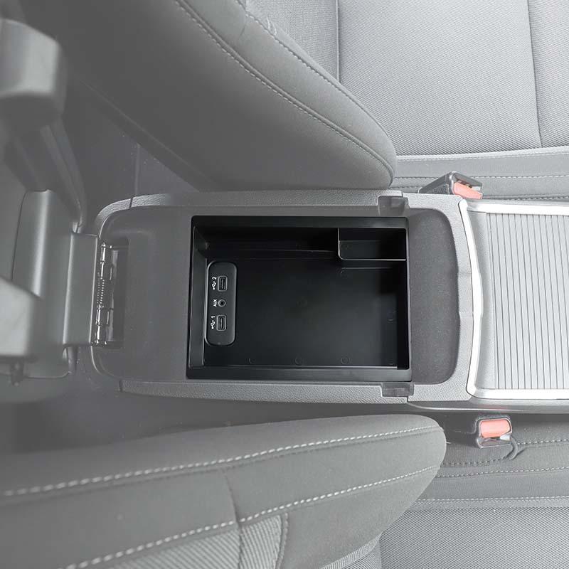 Car Armrest Box Storage Box Organizer Container For Dodge Charger 2011 Up For Chrysler 300C 2011 Up Interior Stowing Tidying Accessories