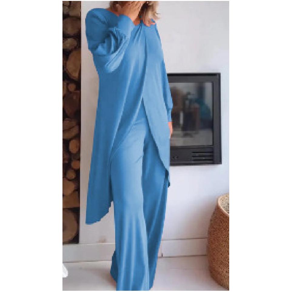 Women'S Spring And Summer New Comfortable Casual Sports Daily Commuting Fashionable Solid Color Clothing Set