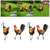 Rooster Garden Decor - Whimsical Outdoor Statue