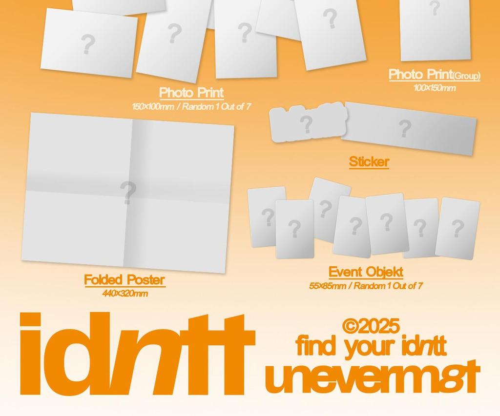 idntt [unevermet] The 1st (Debut) Album