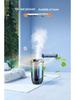 Starry Sky Smart Spray Diffuser: Seven-Color Light, Dual-Use Metal Car and Home Aroma Diffuser.