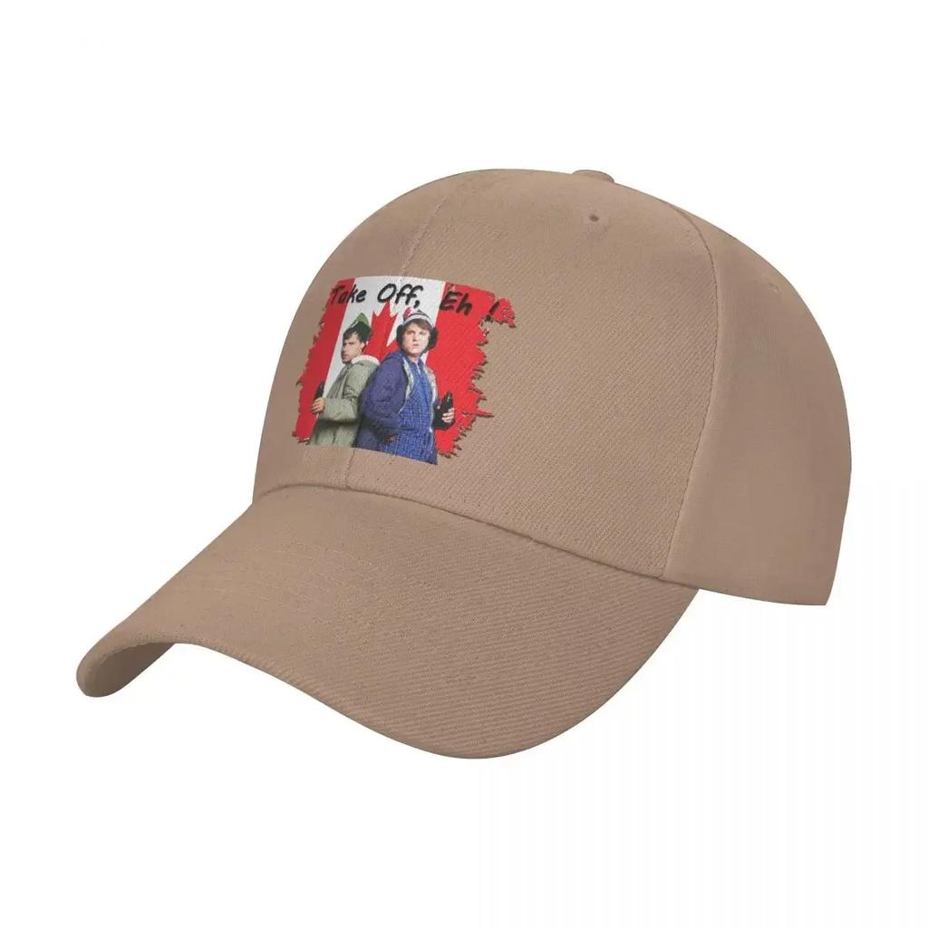Bob And Doug McKenzie Take Off Eh! - Vintage Canadian Comedy SCTV Baseball Cap Beach Bag Sun Cap Woman Men's