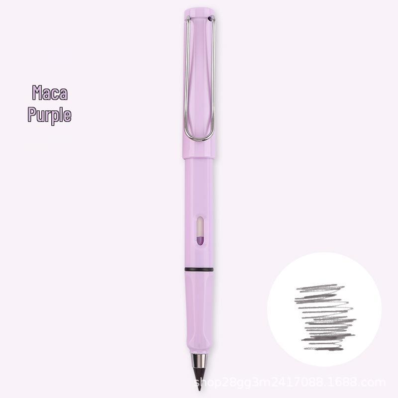 Macaron Pastel Large Barrel Colored Pencil - Student Posture Correction, Everlasting, No Sharpening Needed, Ideal for Kindergarten