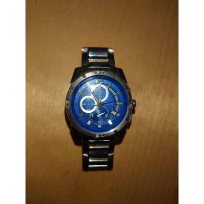 Used FOSSIL Chronograph Watch Body Blue Dial