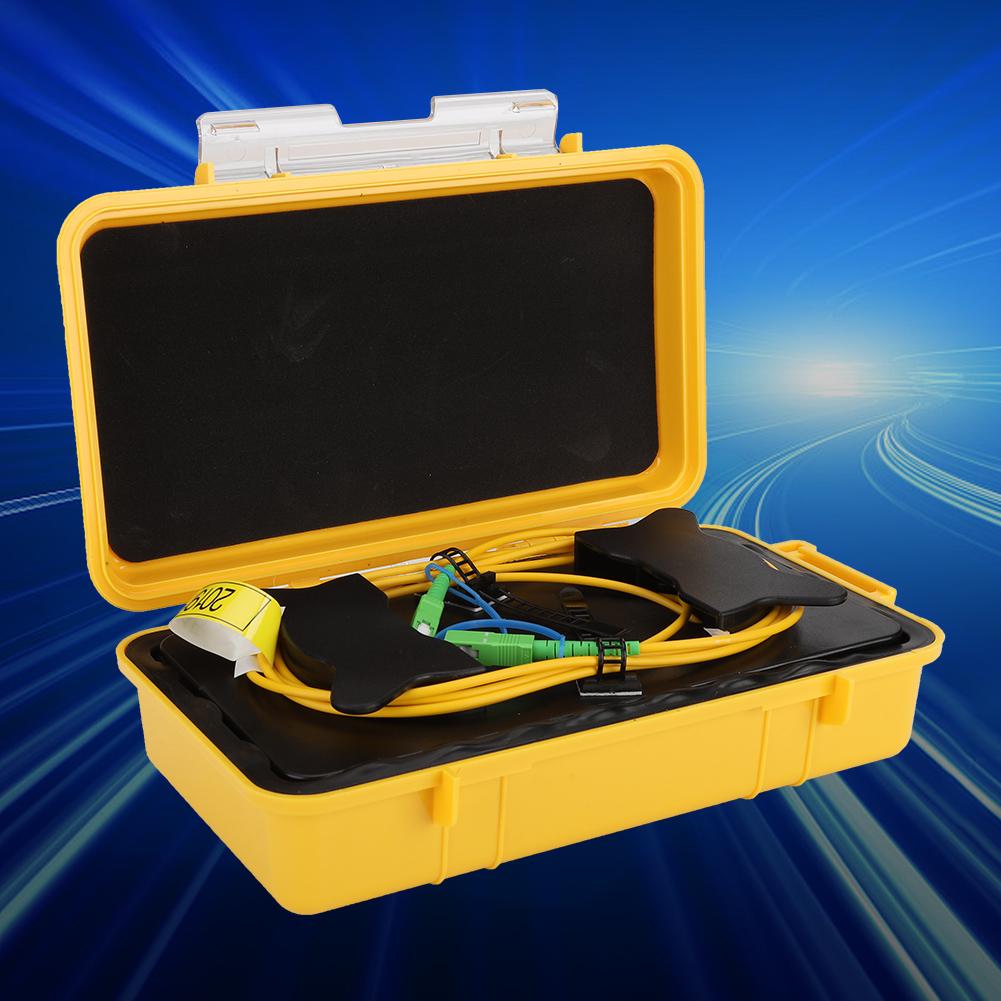Fiber Optic OTDR Launch Cable Box Dead Zone Eliminator Fiber Ring Sc APCSc APC SM 1km