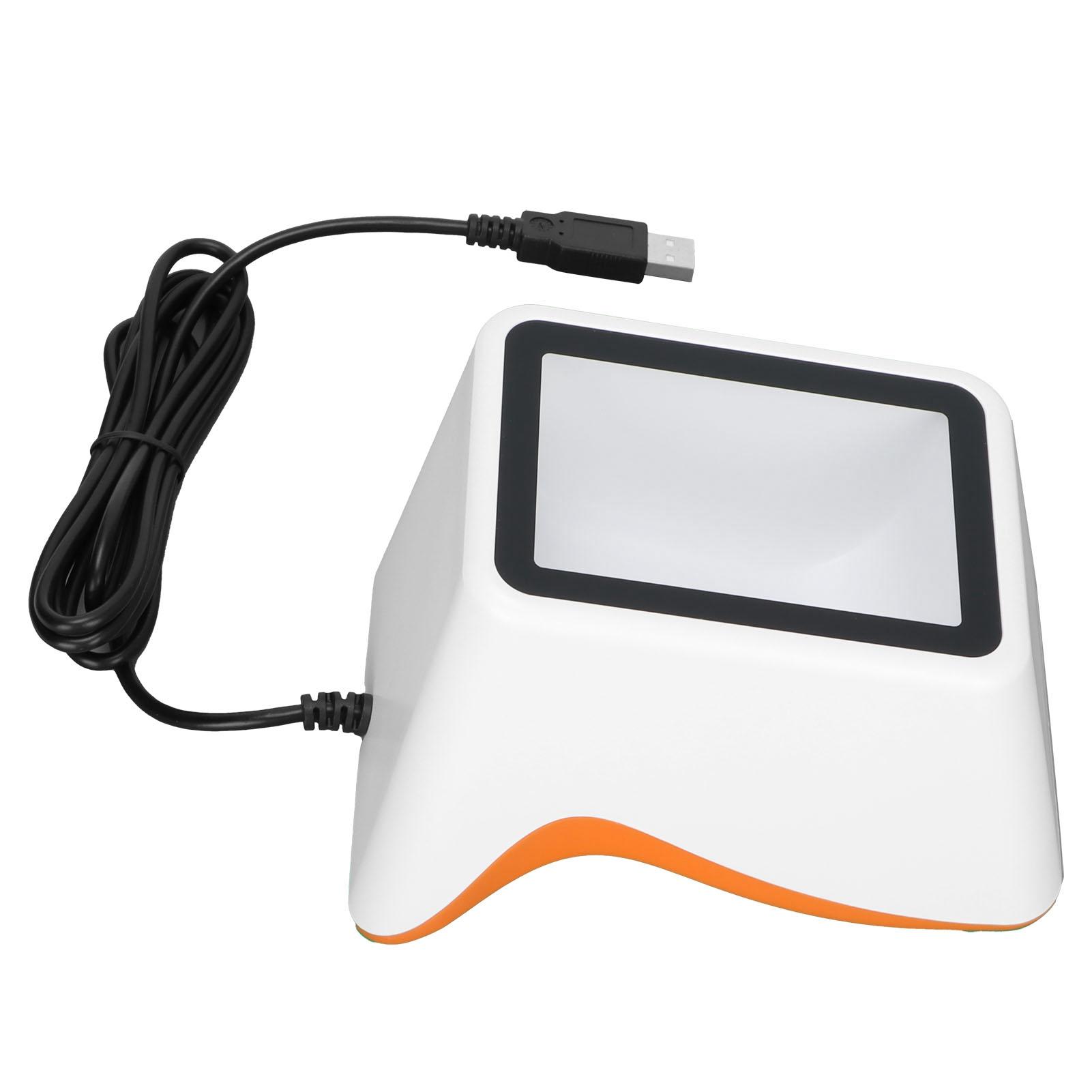 

Настольный сканер штрих-кодов Быстродействующий Большое окно Стабильный Эффективный Энергосберегающий сканер QR-кодов