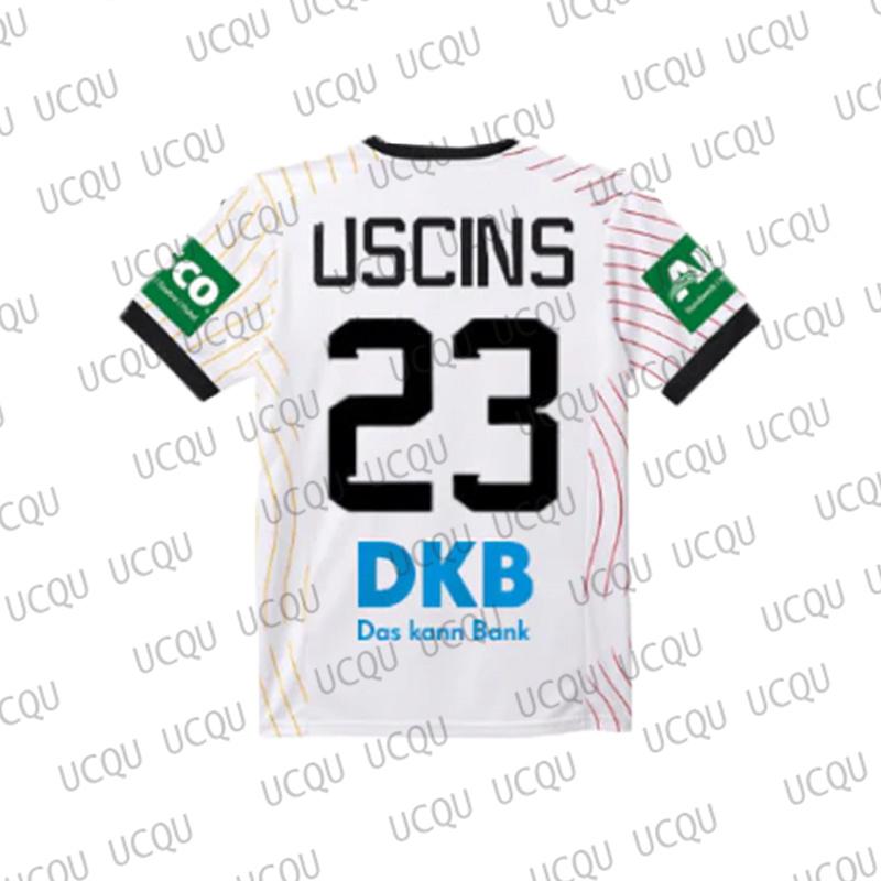 Handballtrikot 2025-26 Auswärtstrikot Unisex Lässiges T-Shirt Modisch Schnelltrocknend Streetwear Unisex Sportbekleidung Handballtrikot Strand-T-Shirts