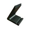 Record Shelf Display Stand with L Shaped Support and Front Stops Media Corners for Desktop Record Player Placement