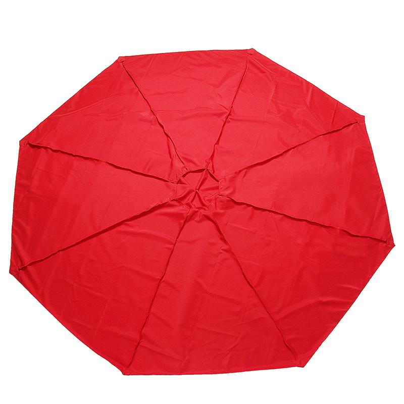 8 Arm OUTDOOR Umbrella Canopy Replacement Fabric Garden Parasol Roof For Sun Cover 3.77x9.84x9.84ft