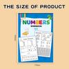 2 Books/set of 26-letter and Number Practice Books, Each with 32 Pages, Number Copybook, Letter Tracing Book