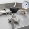 Stainless Steel Pin Valve Ferrule Fitting Leakproof Seal Industrial Hardware for Flow Controls