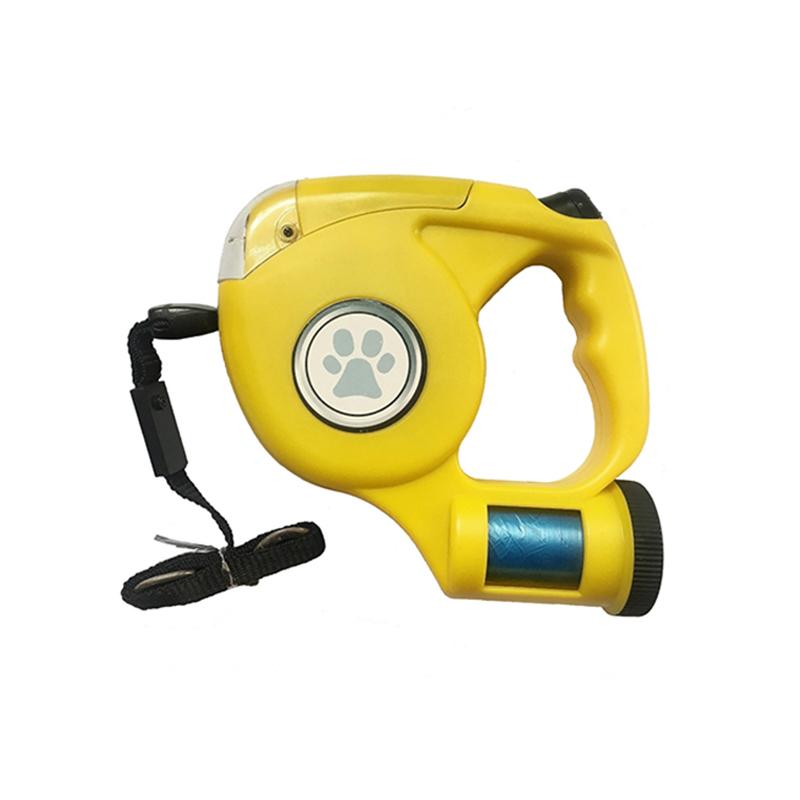 

Светодиодный поводок для собак с мешком для мусора, автоматический поводок для домашних животных для собак, кошек, безопасность ночных путешествий, тяговая веревка для домашних животных, 4,5 м, аксессуары для собак 4.5M жёлтый