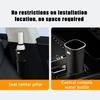 Trash Bin For Car Multipurpose Car Organizer Bin Umbrella Holder Multi-Functional Automotive Trash Organizer For Sedan