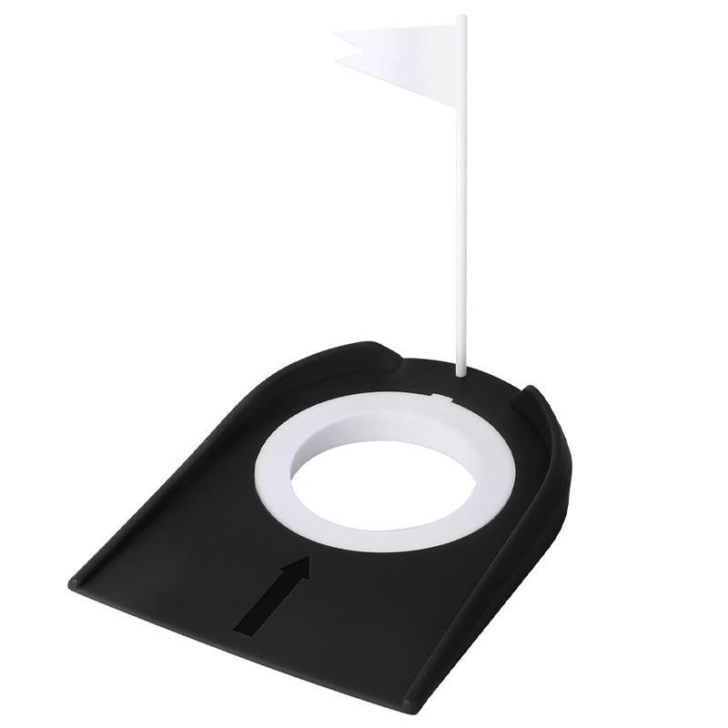 

Versatile Golf Disc Putter Practice Aid for Indoor & Outdoor Use чёрный