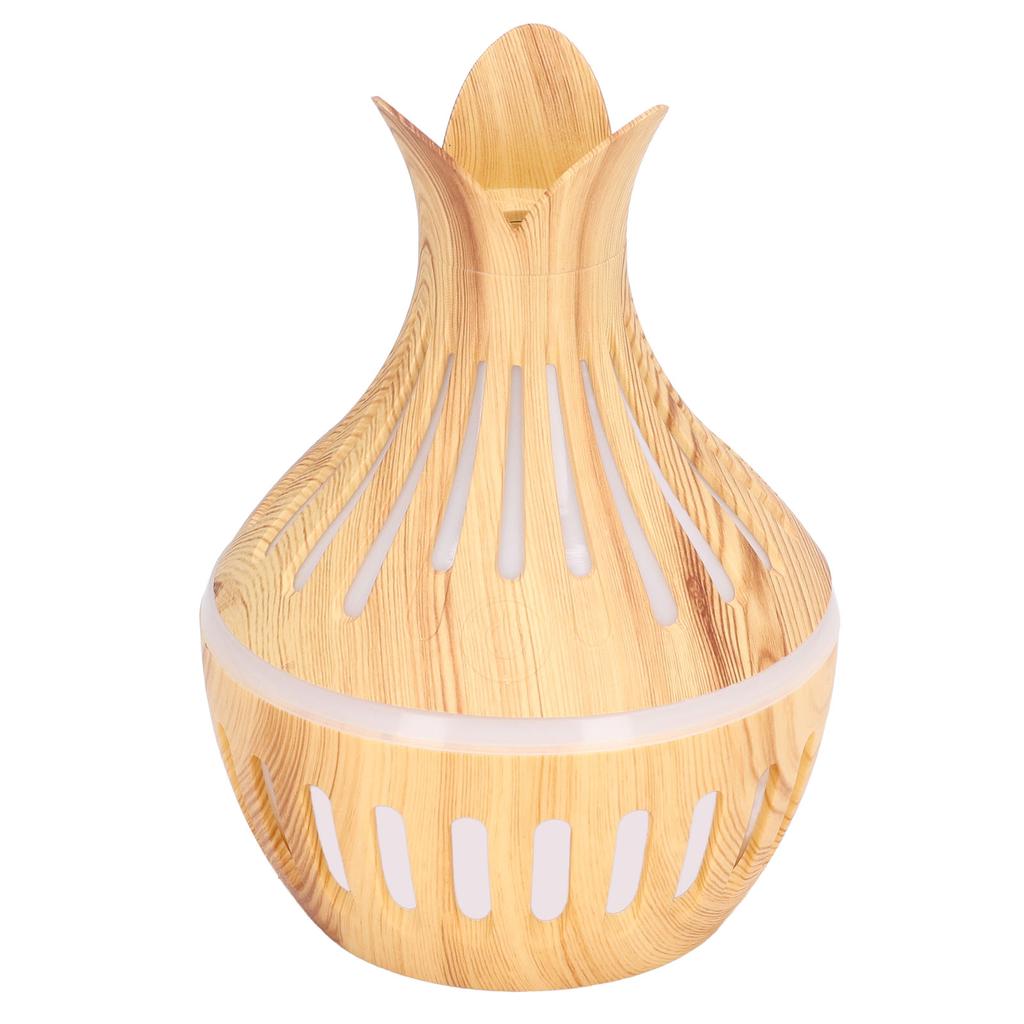 Luftbefeuchter mit Holzmaserung ABS Aromatherapie-Luftbefeuchter für Haushalt USB-Aufladung 300ml