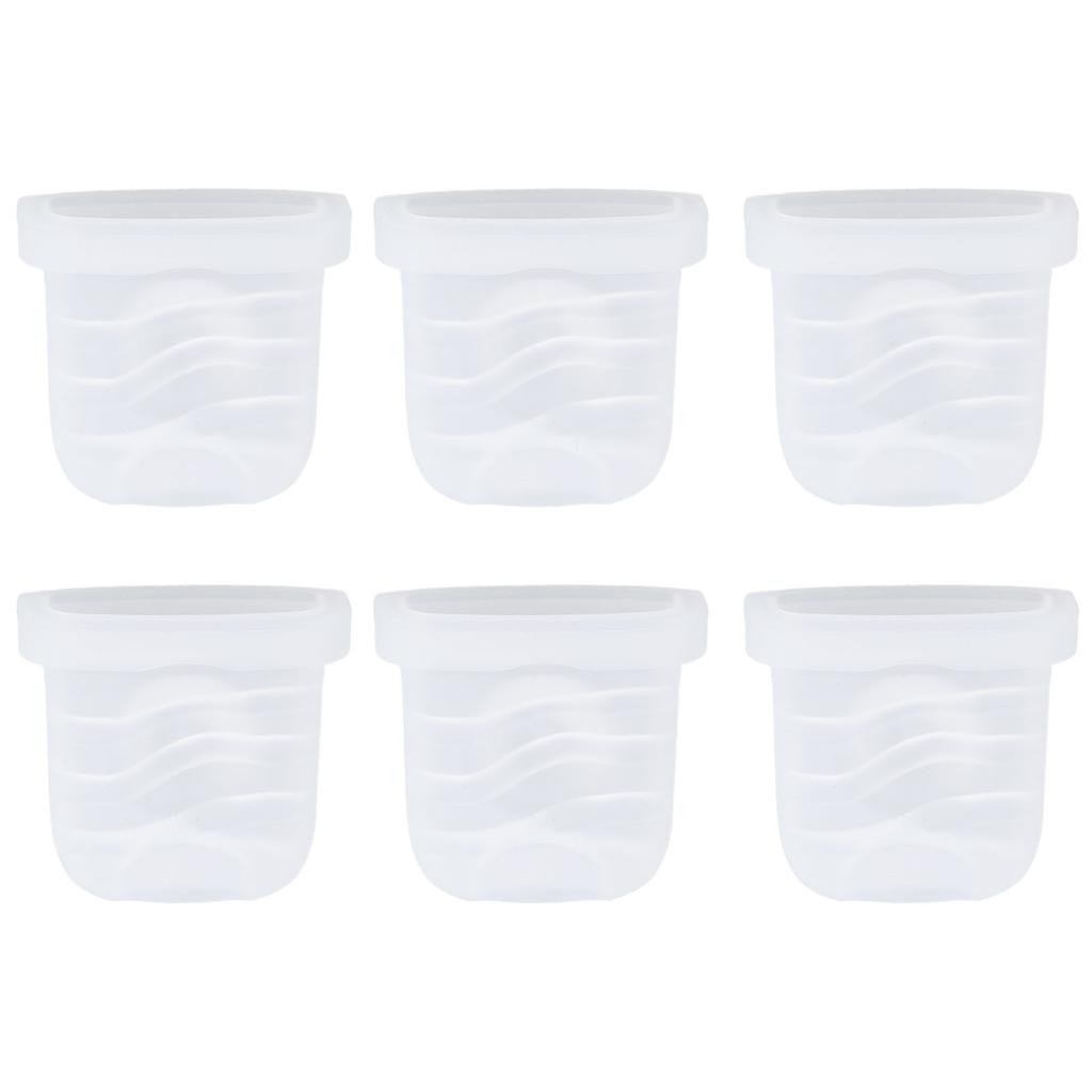 6pcs Silicone Diaphragm Breastpump Accessories Anti Backflow Replacement Diaphragm for S32 Wearable 