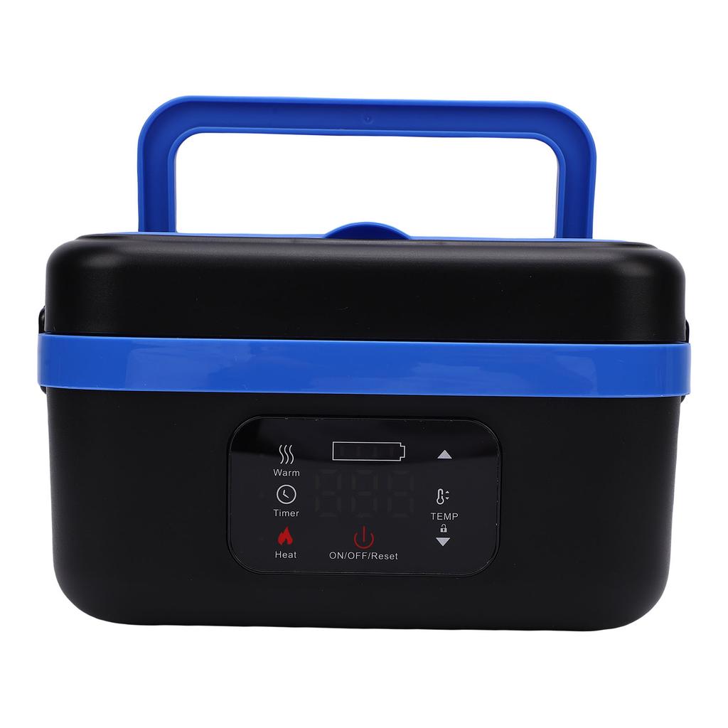 Cordless Electric Lunch Box 8000mAh 60W 1L Portable Food Warmer with 6 Temperature Settings Leakproof for Office