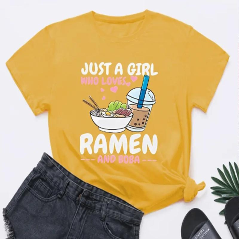 

Модная женская футболка с принтом «Вкусный чай с молоком», забавная повседневная футболка с круглым вырезом и короткими рукавами, летняя женская футболка 8XL жёлтый