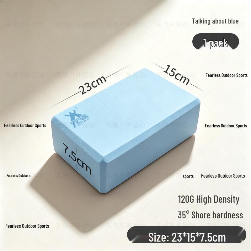 Fearless 120g Non-Slip Foam Yoga Block for Women & Kids Dance Practice