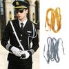 Vielseitige Schulterkordel Quasten Kette Schulterklappen Uniform Cosplay Kostüm Fransen Epauletten DIY Bekleidungszubehör