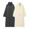 Nouveau, mode printemps et été veste ample à col montant double face Nizi