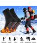 1 Pair Thermotherapeutic Socks Pain Relief Slimming Health Socks Tourmaline Cold-Resistant Christmas Gifts for Friends