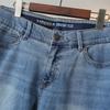 Jeans Donna Pantaloni alla Caviglia Primavera Estate Denim Elasticizzato Pantaloni Dritti Arricciati Pantaloni Casual