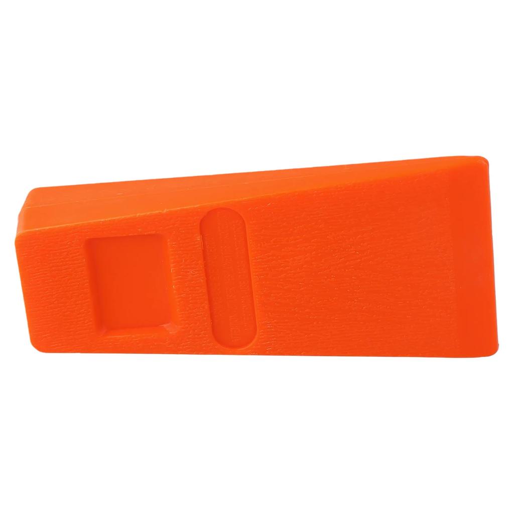 Tree Felling Wedges With Spikes Orange Plastic Felling Wedge Felled For Safe Tree Cutting Wood Cutting Tool Parts