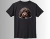 Cute Sleeping Dog Pet Dogs T-Shirt for Dog Owners-