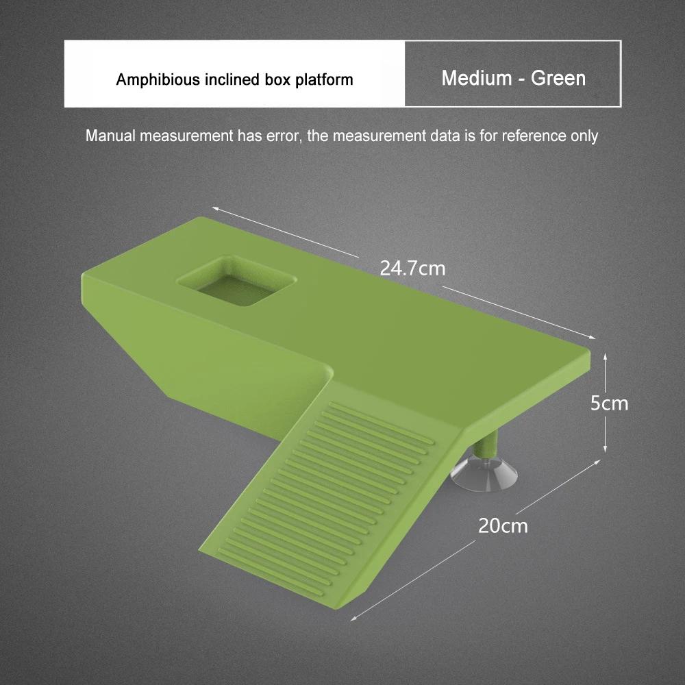 Drying Climbings Ladder Plastic Small Pet Turtle Resting Basking Decoration Habitat Decors Platform Reptiles Tortoises