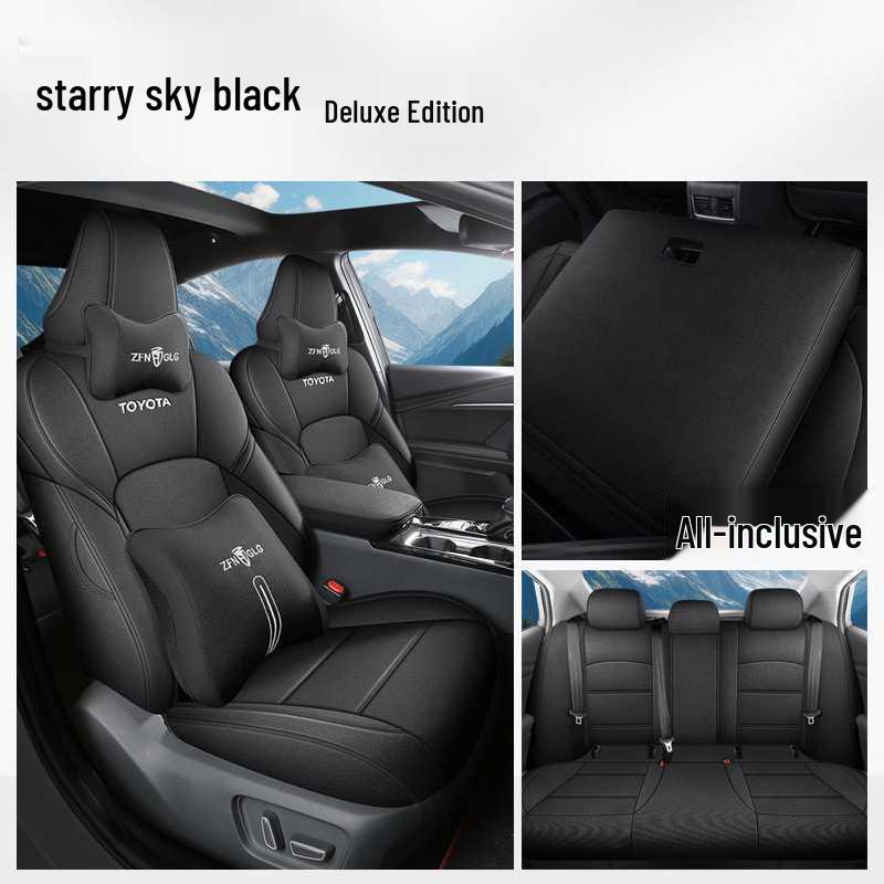 9th Gen All-Season Fabric Car Seat Covers for 2024 Toyota Camry, Full Coverage